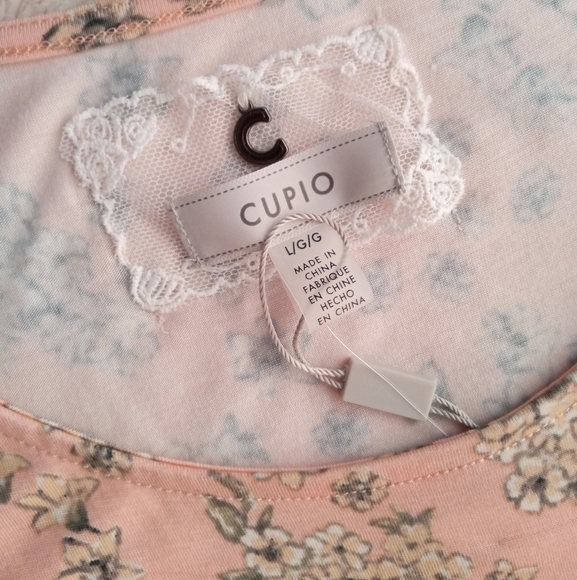 CUPIO Floral Trapeze Sun Dress Pockets - Picture 3 of 9